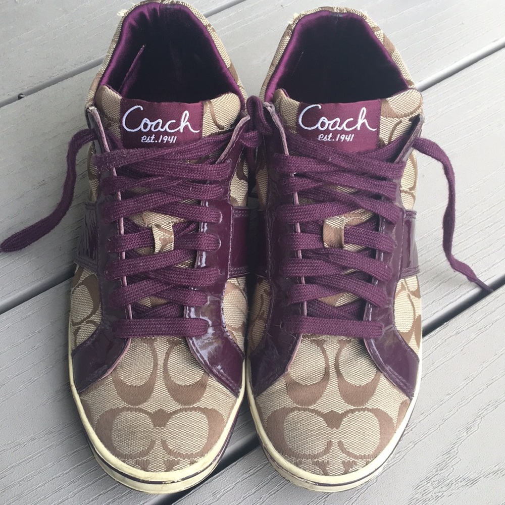 ❌Sold❌Coach Monogram Shoes